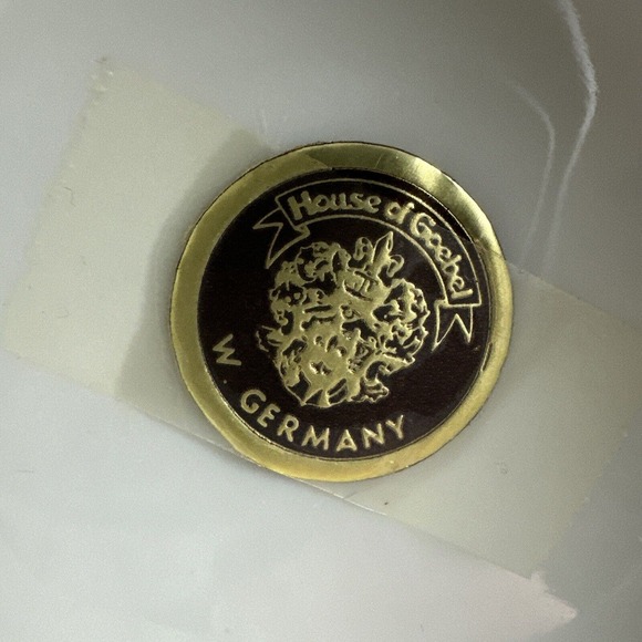 HOUSE OF GOEBEL STEIN ORNATE MILITARY EAGLE & CANNON W LITHOPONE - Picture 11 of 13